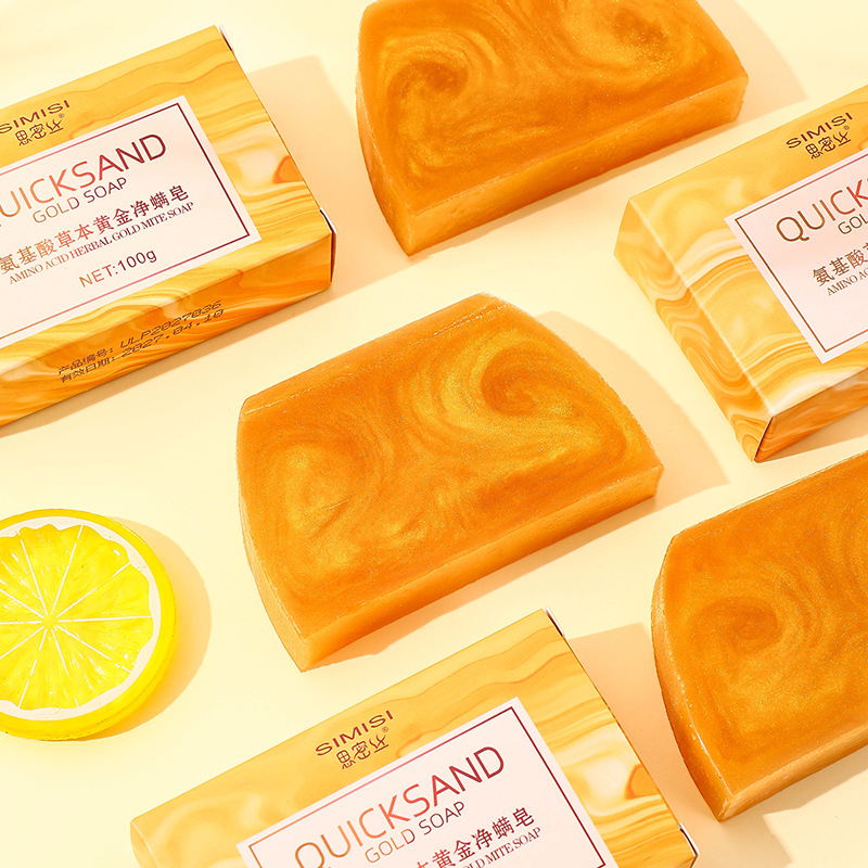 Essential Oil Soap - 100g Handmade Golden Essential Oil Soap