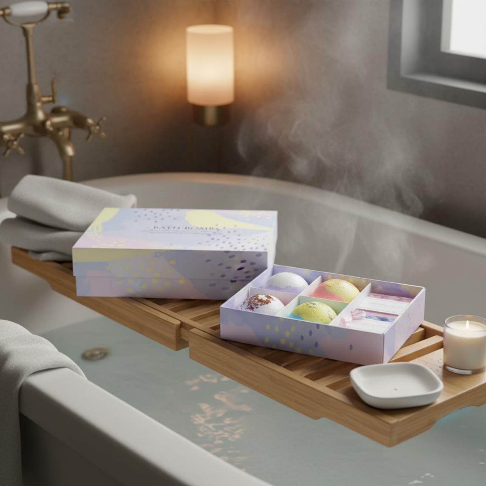 Essential Oil Soap - Effervescent Bath Tablet and Soap Set