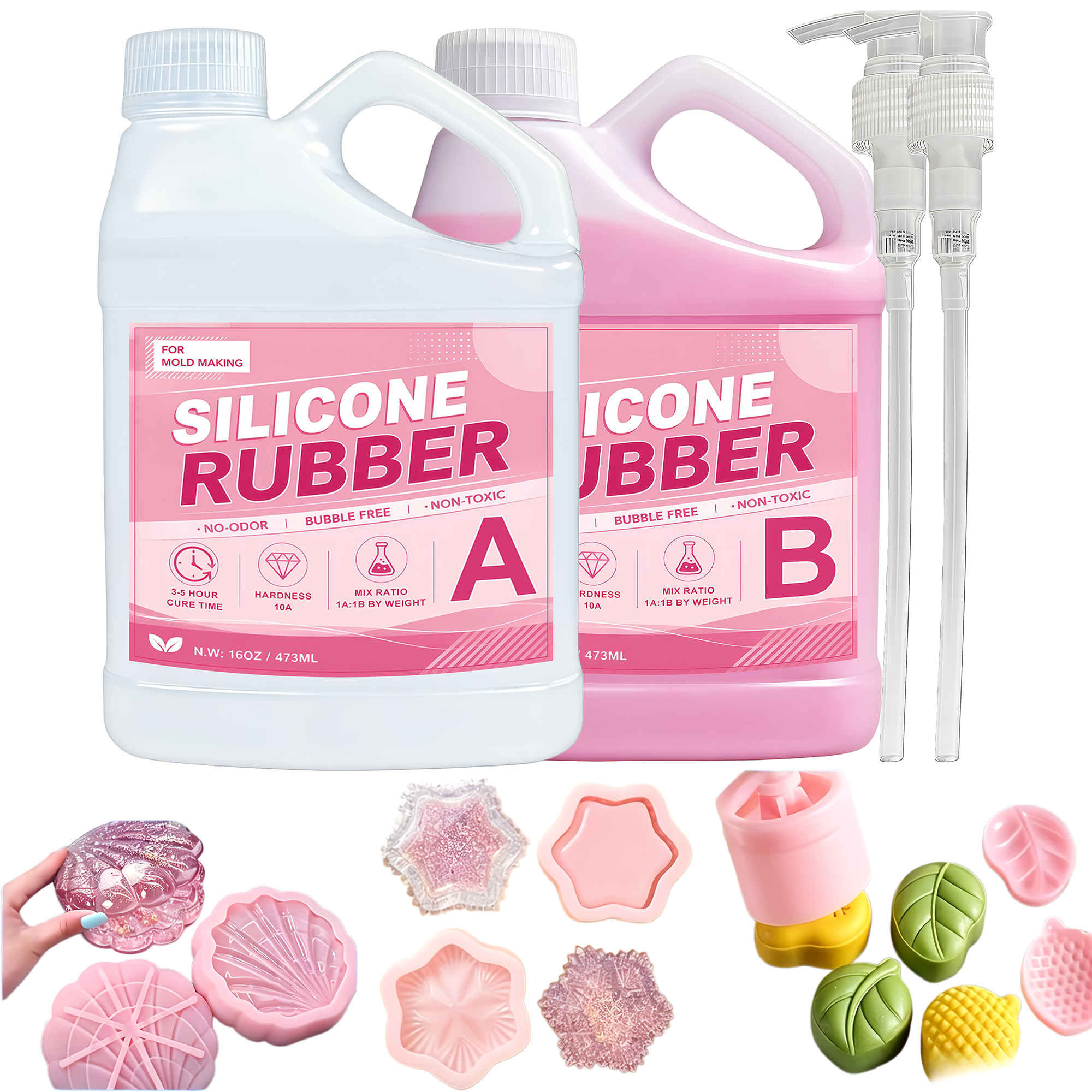 Soap Making Fragrance - Liquid Silicone Rubber-Performance Making Kit, Fast