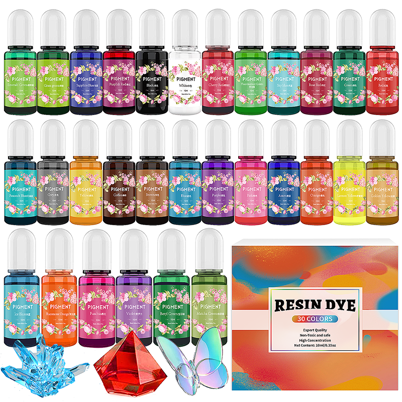 Soap Making Ins - DIY Epoxy Resin Pigment Kit Candle