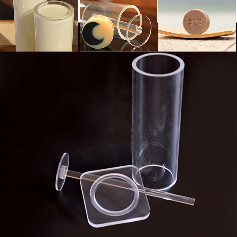 Soap Making Fragrance - Vertical Circle Arylic Soap Mold Mould