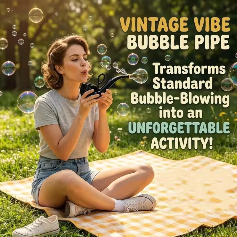 Soap Making Kit For Adults - Novelty Portable Soap Bubble Pipe，2026 2-in-1