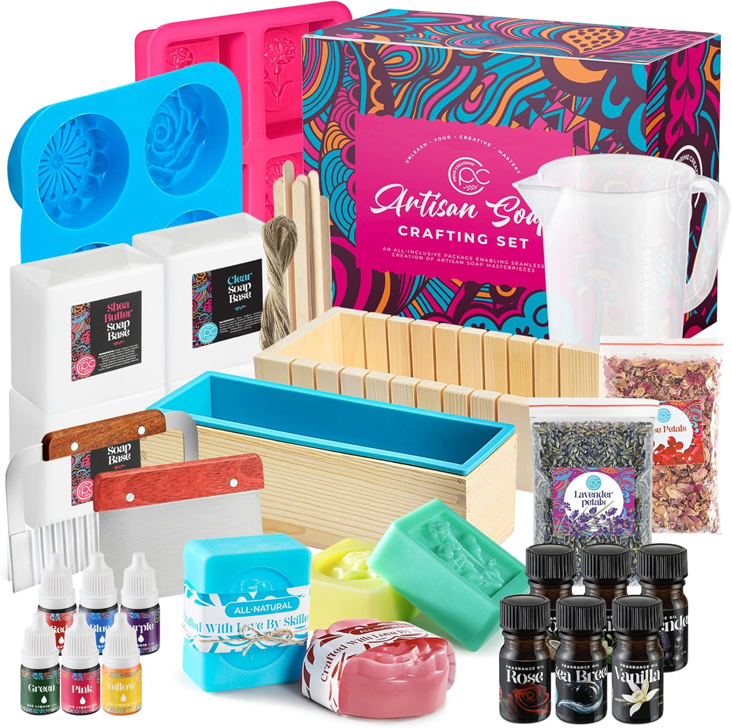 Soap Making Kit For Adults - Soap Making Kit with Melt Pour