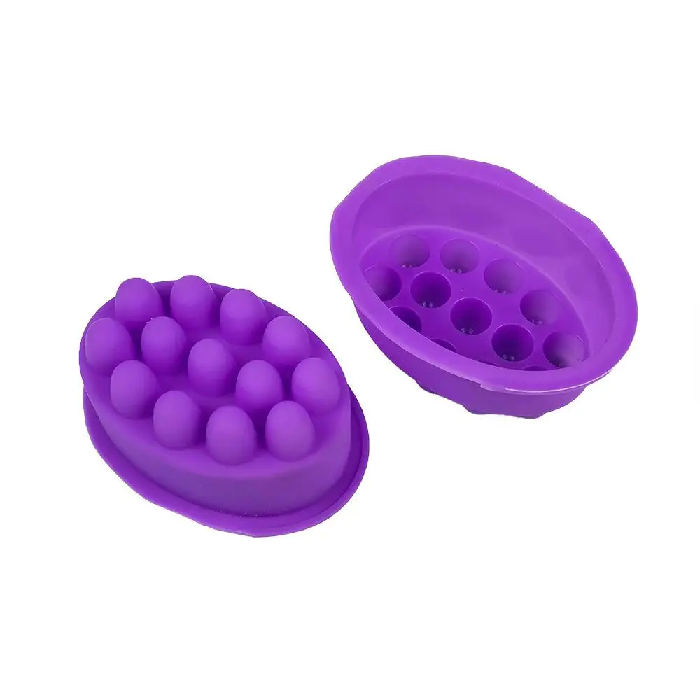 2 Hole Silicone Soap Mold Oval - Soap Making Game ulasan dan harga