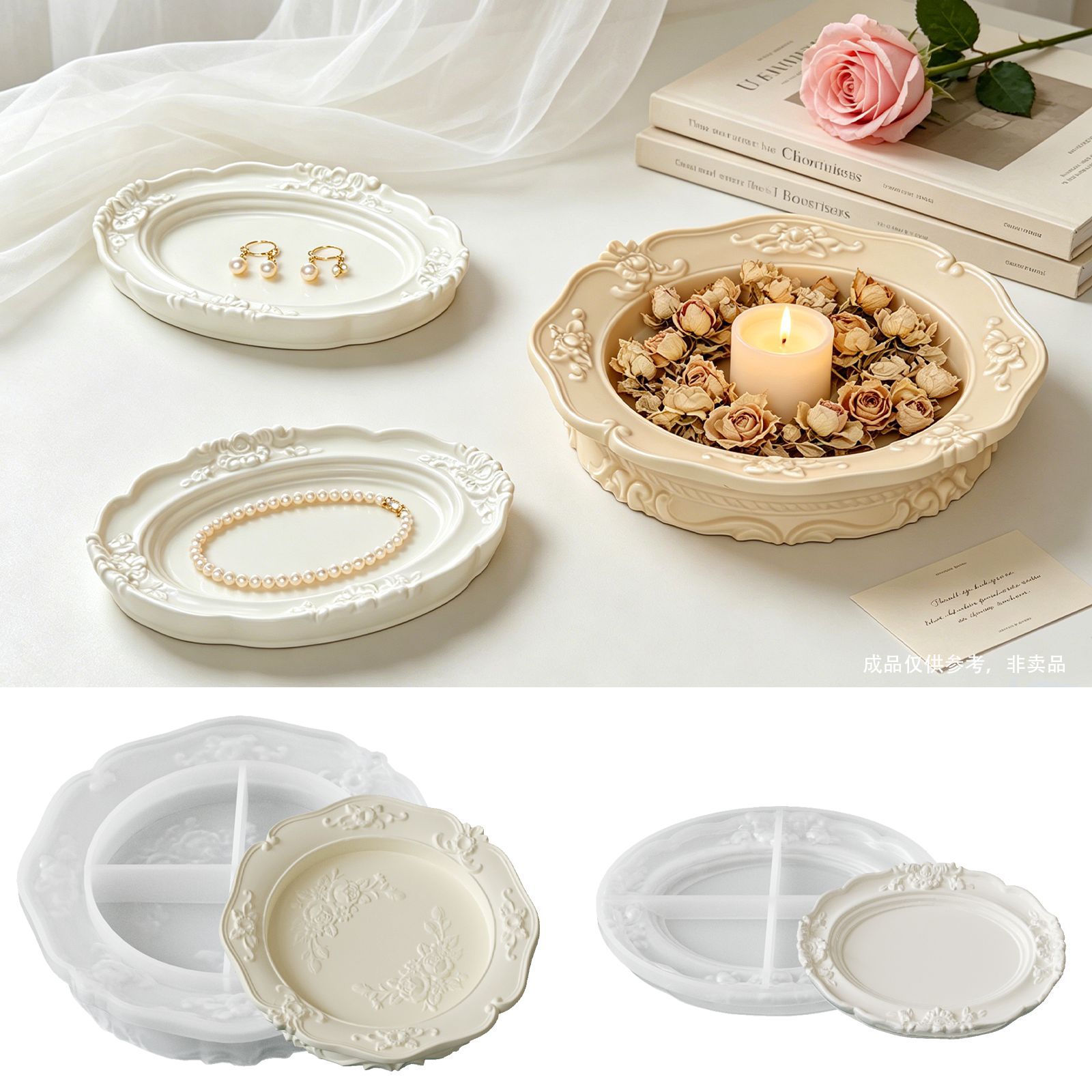 Elegant Vintage Baroque Lace S - Soap Making Guide ulasan dan harga