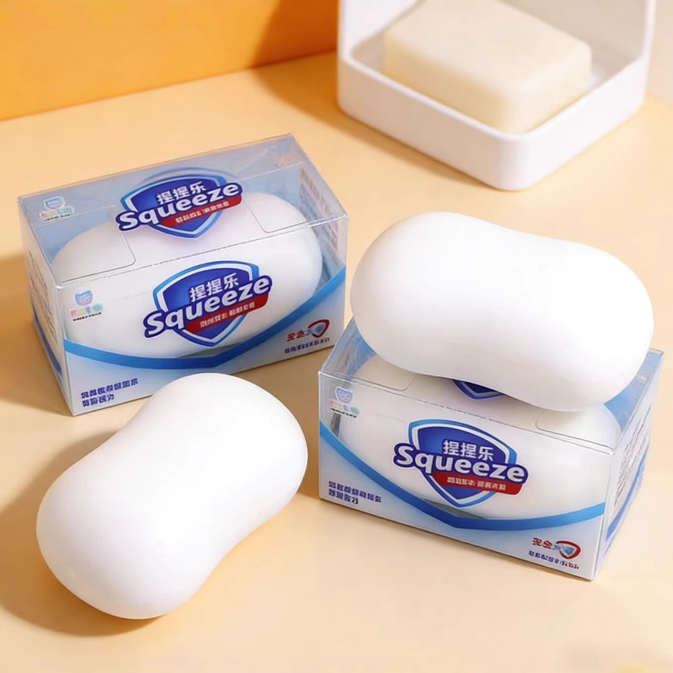 Funny Soap Squeeze Tab Soft To - Soap Making Vendors ulasan dan harga