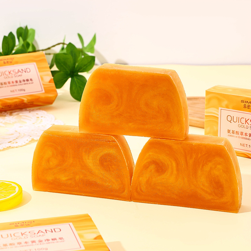 100g Handmade Golden Essential - Essential Oil Soap ulasan dan harga