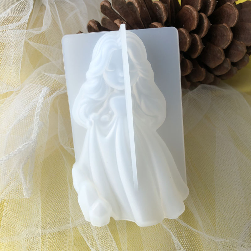 3D Cute Princess Silicone Cand - Soap Making Supplies ulasan dan harga