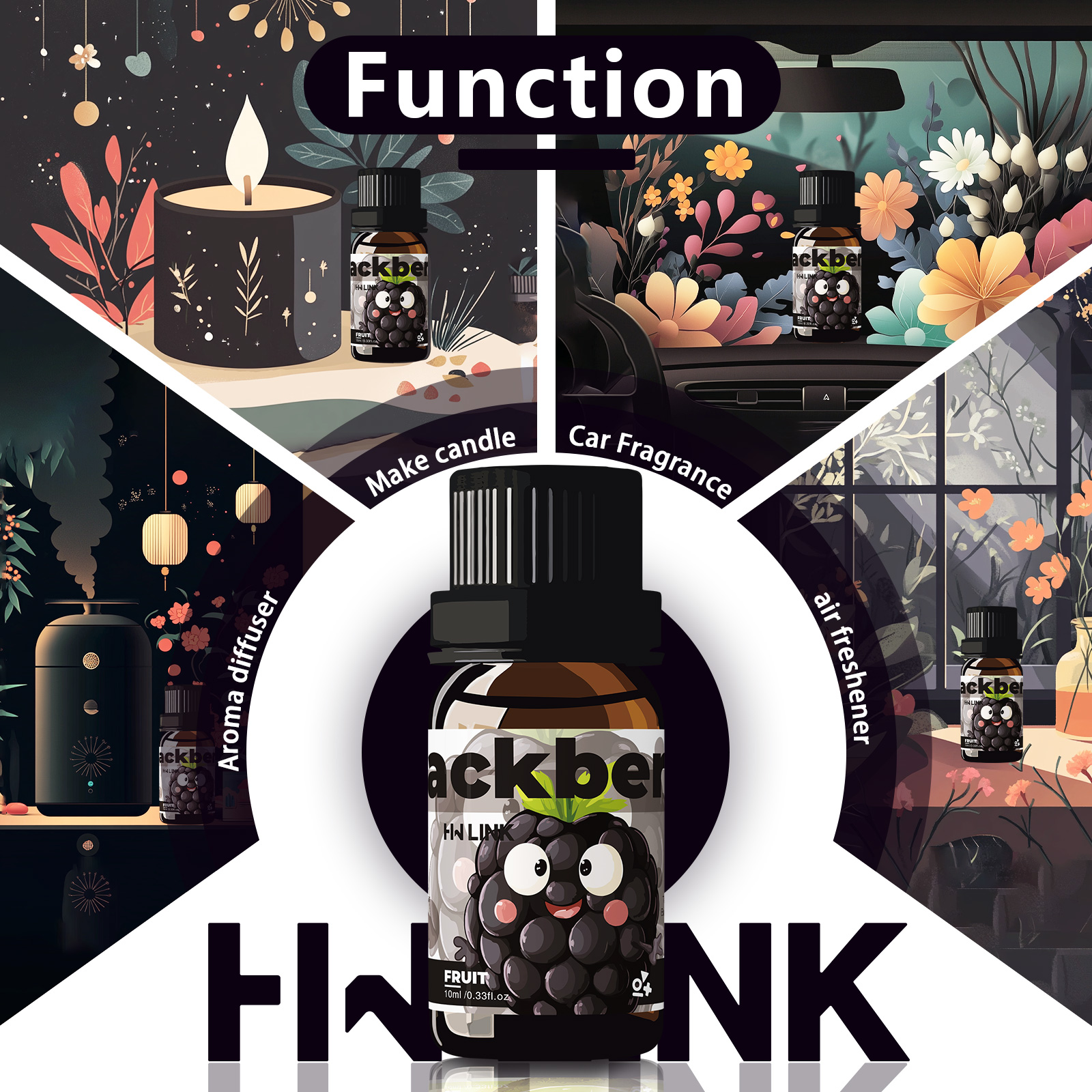 Blackberry Essential Oil Black - Essential Oil Soap ulasan dan harga
