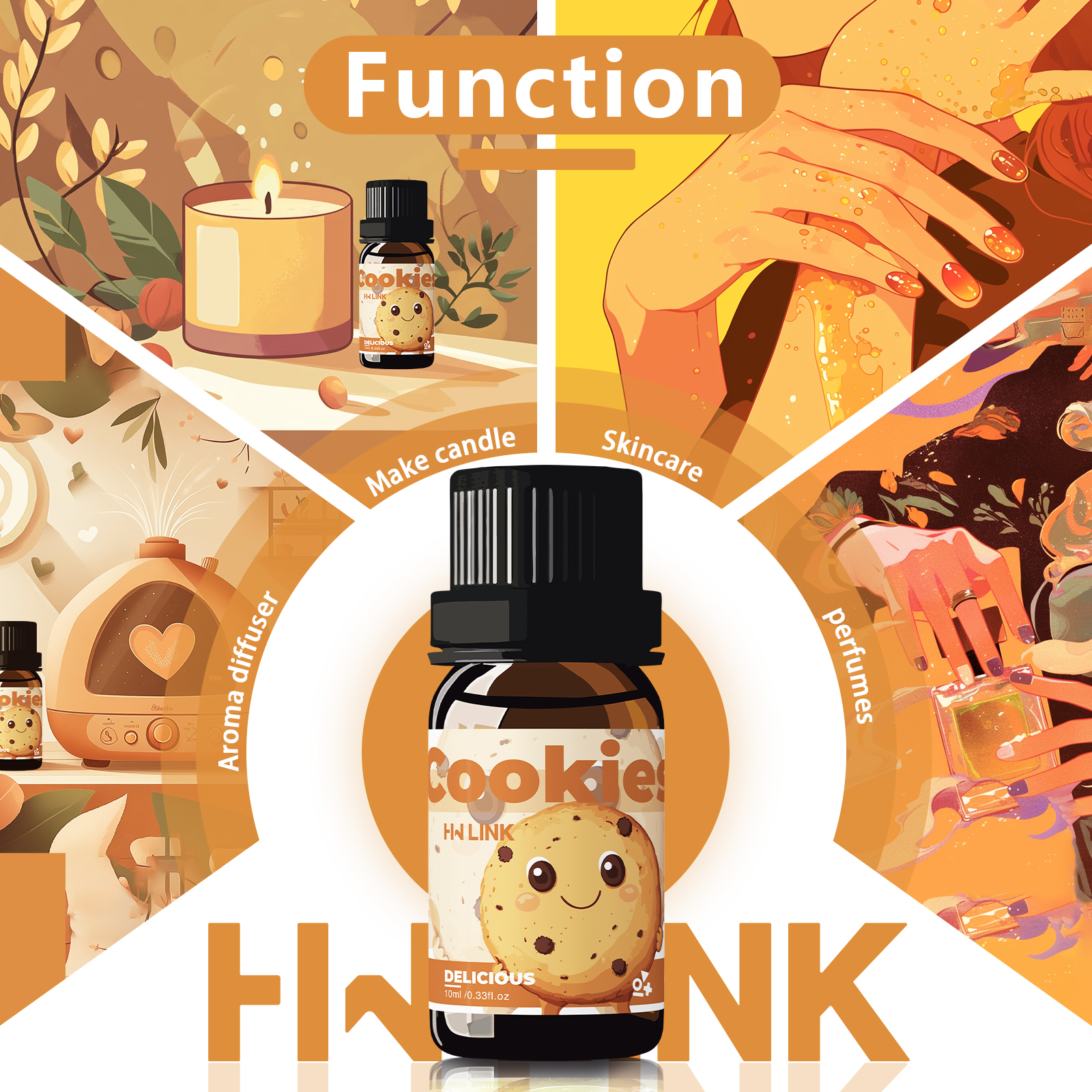 10ml Cookies Essential Oils Pe - Essential Oil Soap ulasan dan harga
