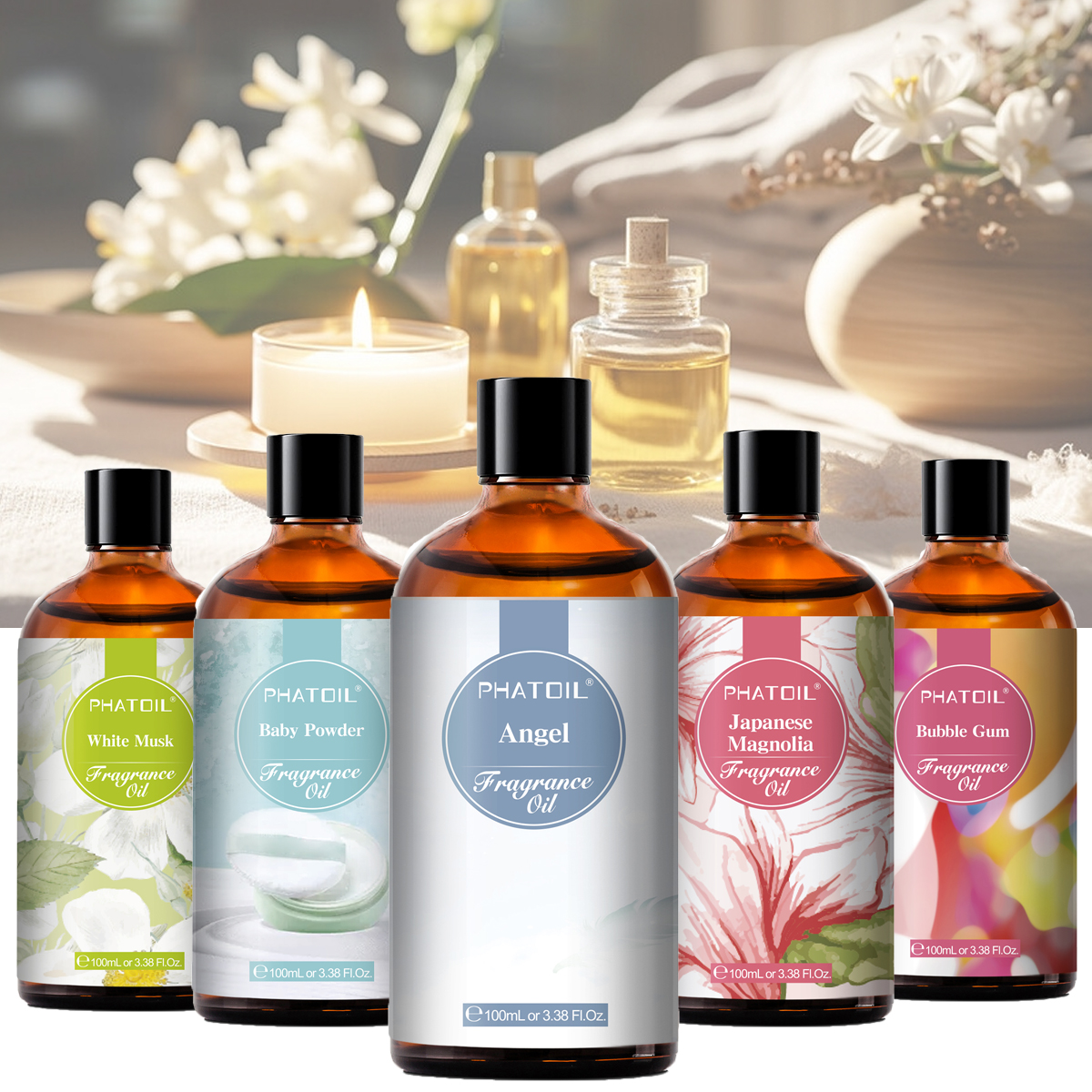 PHATOIL 100ml Aroma Fragrance  - Essential Oil Soap ulasan dan harga