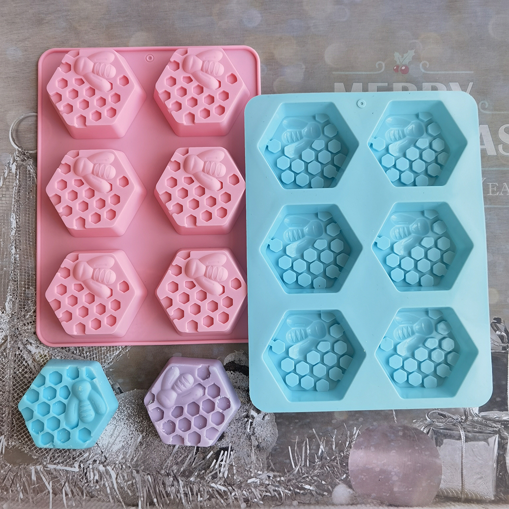 Silicone Hexagonal Bee Soap Mo - Soap Making Instructions ulasan dan harga