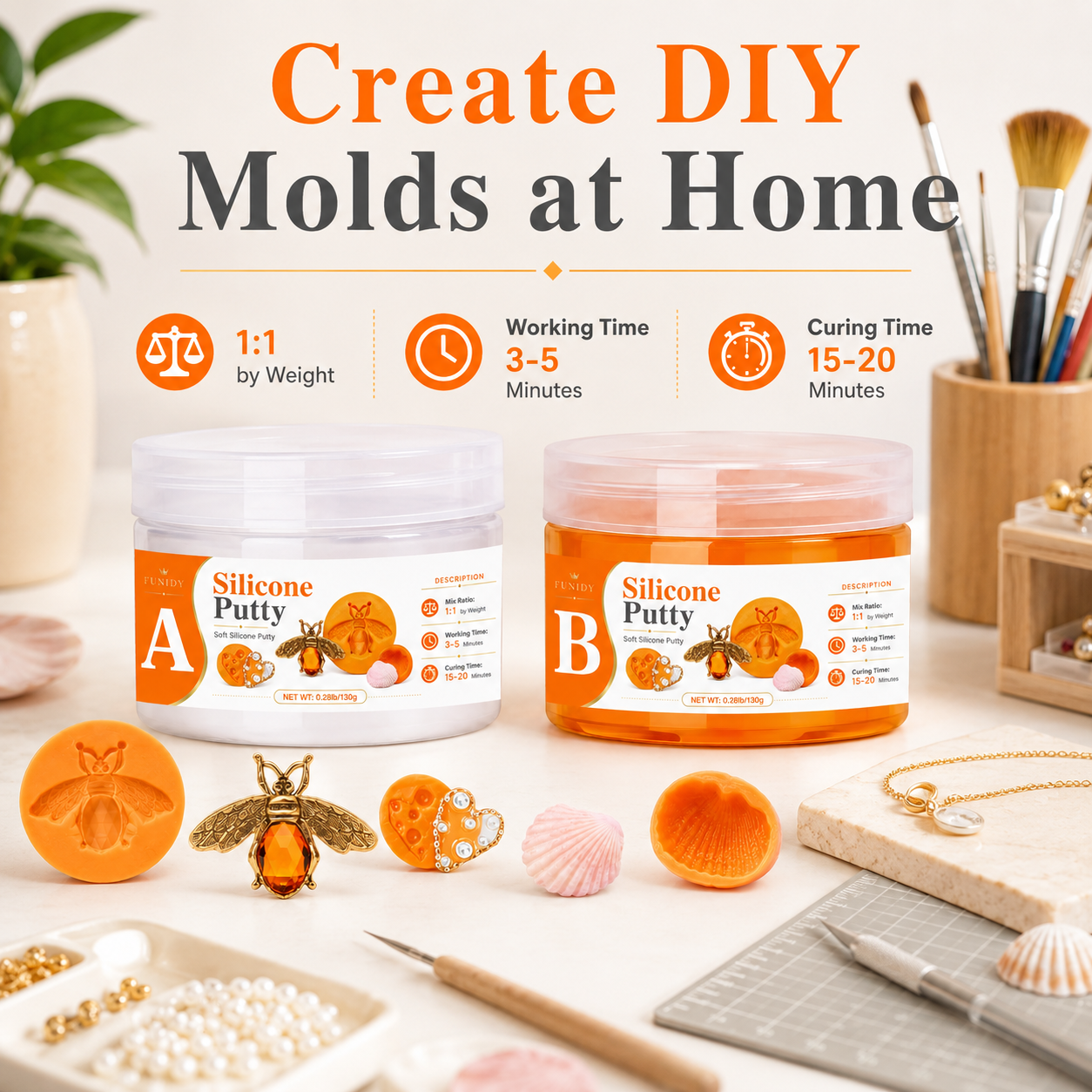 SILICONE PUTTY Making Kit, Fas - Soap Making Fragrance ulasan dan harga