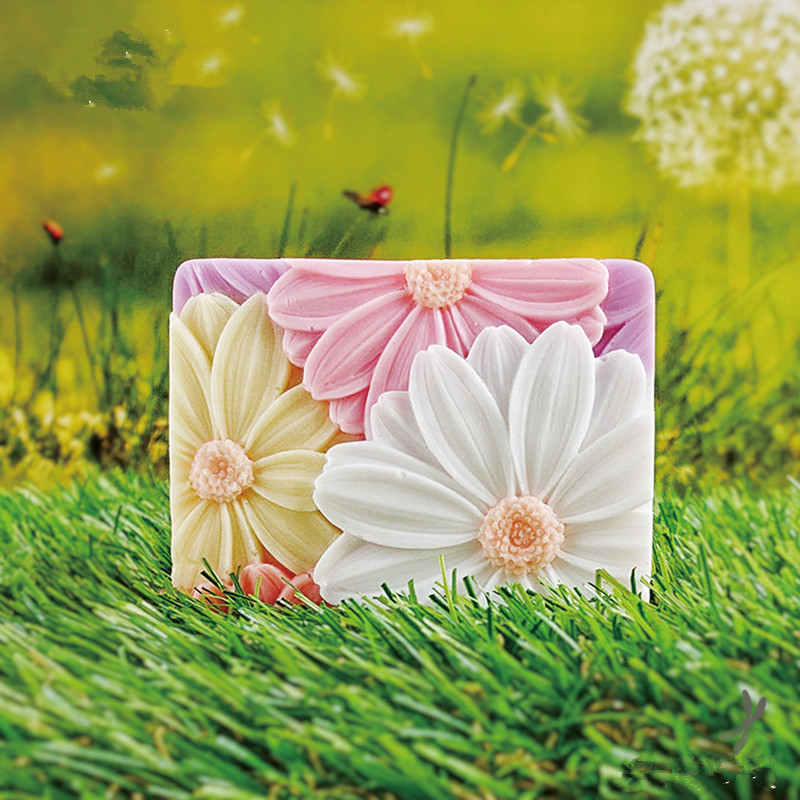 Newest!!!3d Elegant Sunflower  - Soap Making Instructions ulasan dan harga