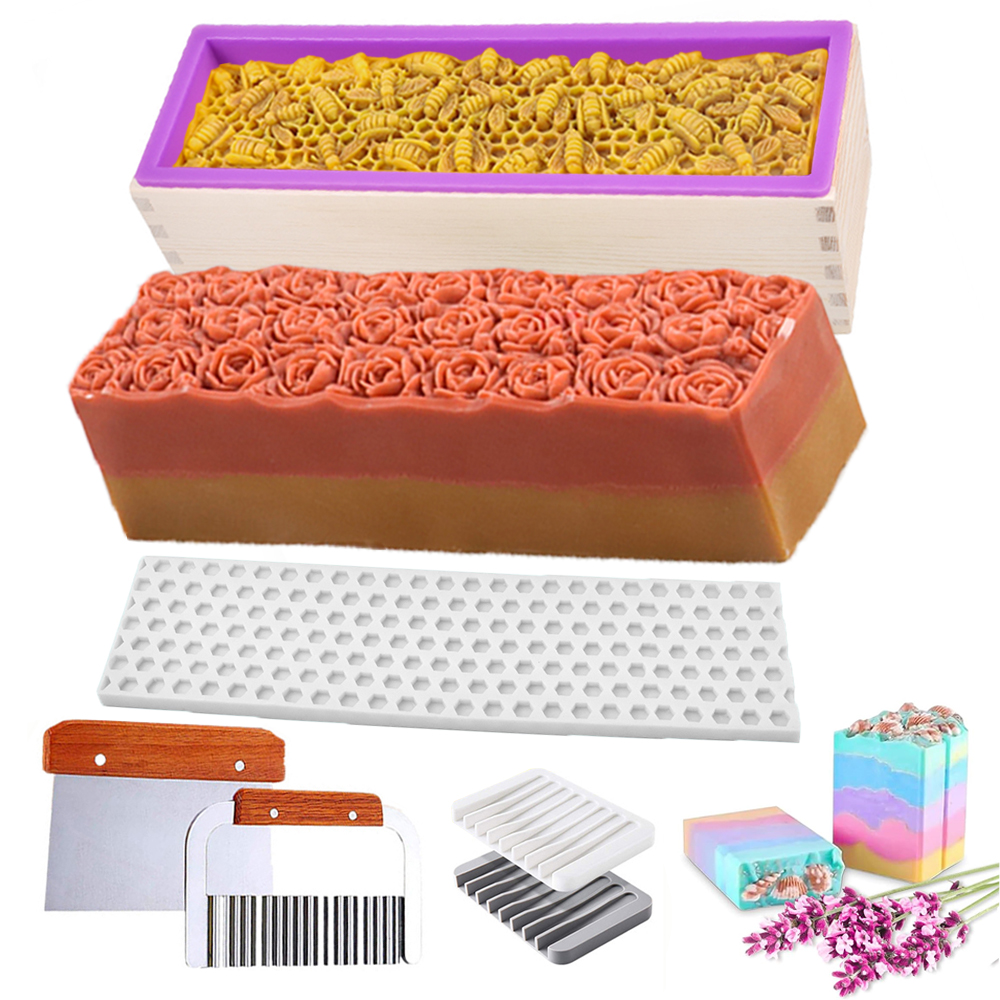 1.2L Wooden Box Soap Mold Maki - Soap Making Game ulasan dan harga