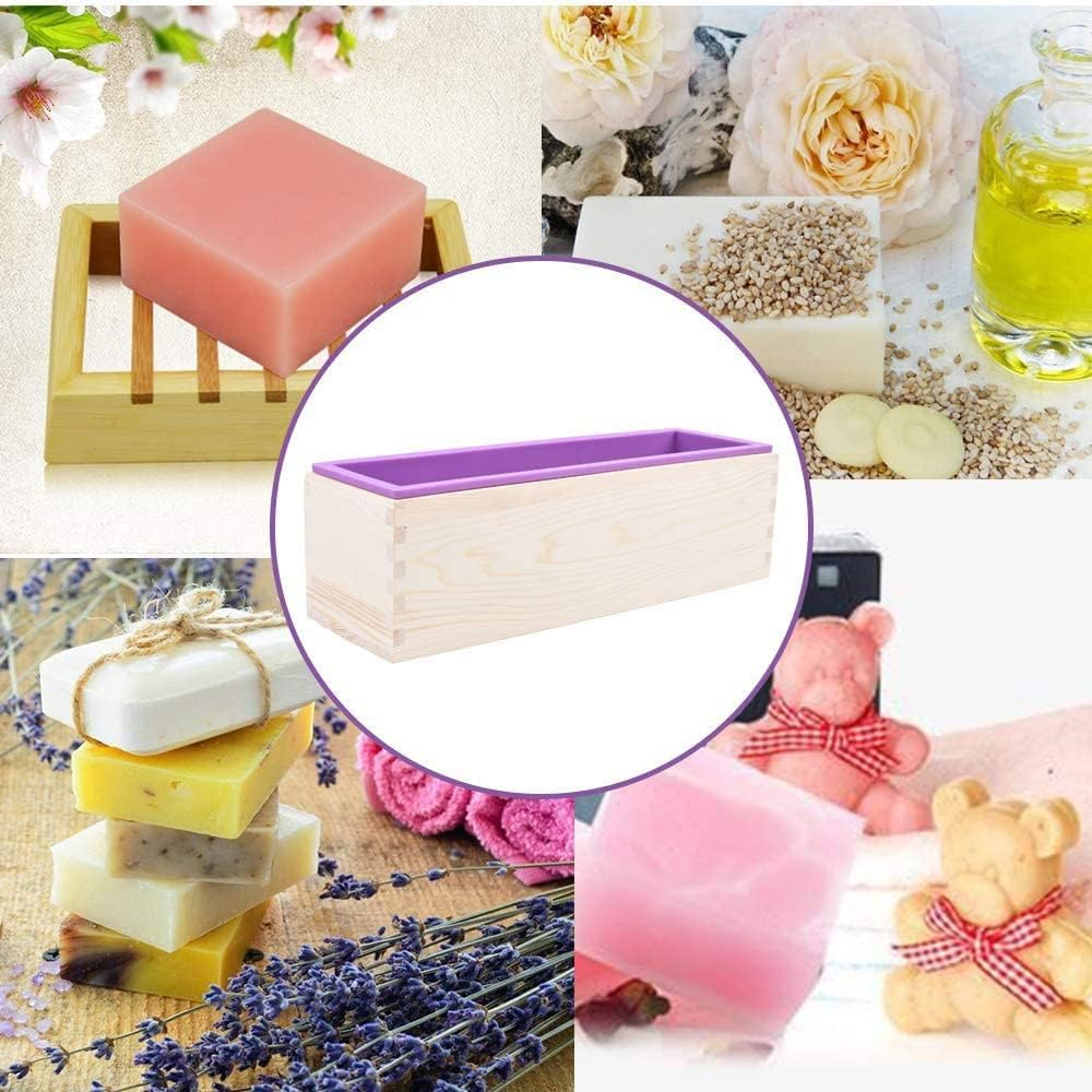 1.2L Wooden Box Soap Mold Maki - Soap Making Game ulasan dan harga