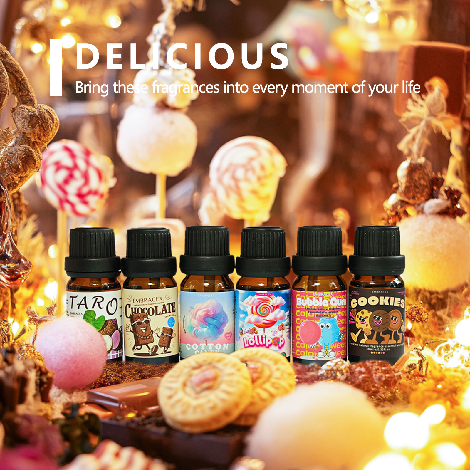 6PC/1Set Delicious Essential O - Essential Oil Soap ulasan dan harga