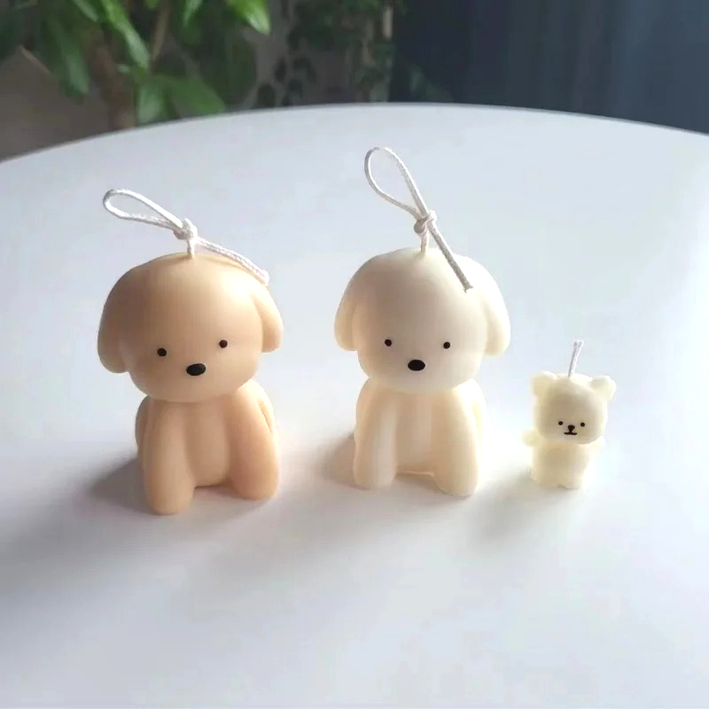 3D Puppy Scented Candle Silico - Soap Making Fragrance ulasan dan harga