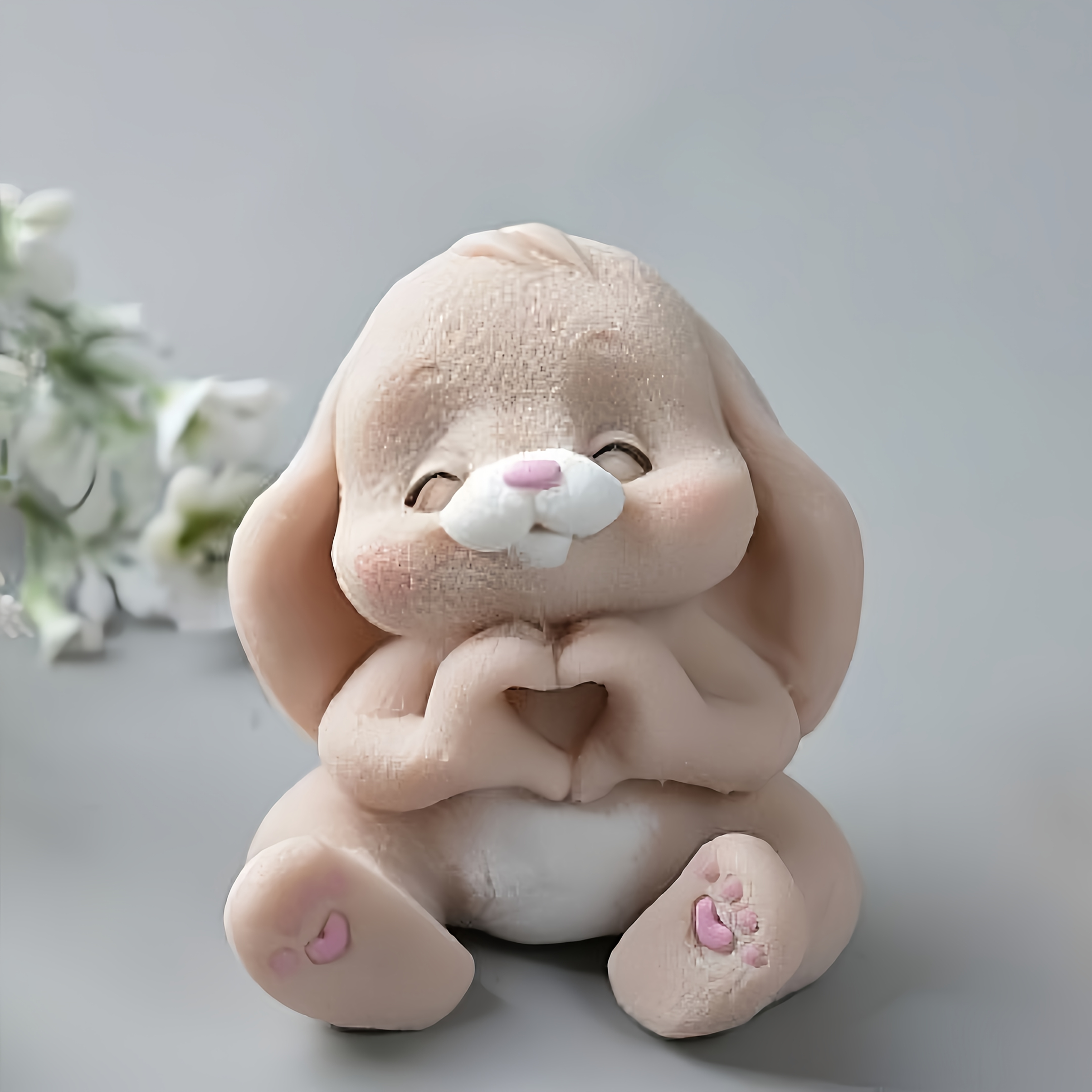 1pc Adorable Rabbit Resin Sili - Soap Making Guide ulasan dan harga