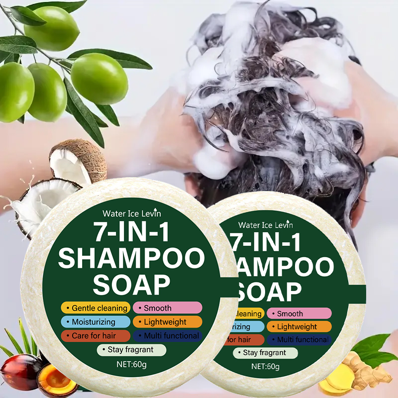 7-in-1 Shampoo Soap Bar | All- - Soap Making Glycerin Base ulasan dan harga