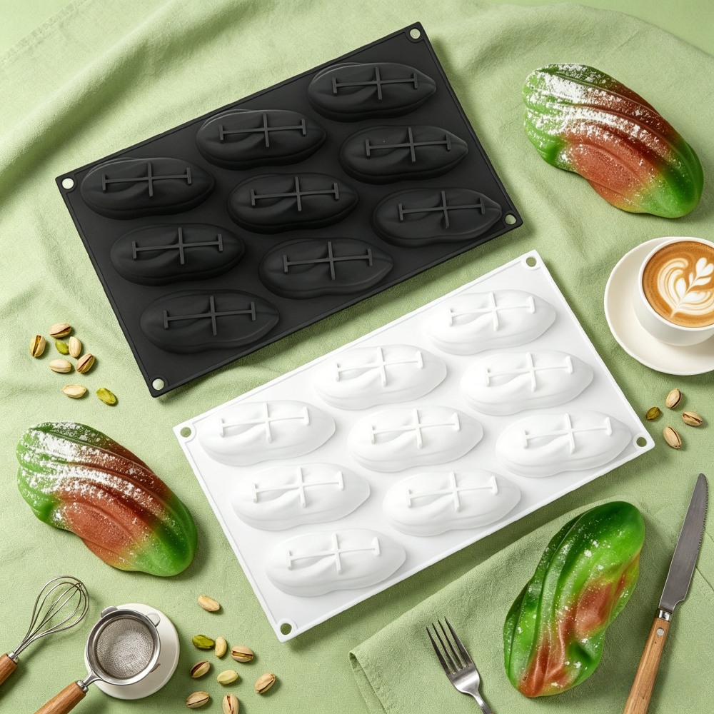 4 or 9-Cavity Pistachio Silico - Soap Making Guide ulasan dan harga
