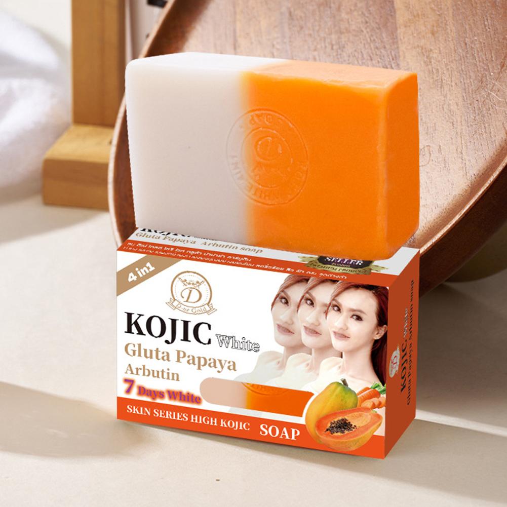 160g Papaya Kojic Acid Essenti - Essential Oil Soap ulasan dan harga