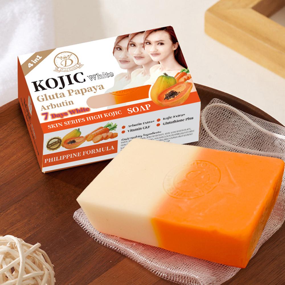 160g Papaya Kojic Acid Essenti - Essential Oil Soap ulasan dan harga