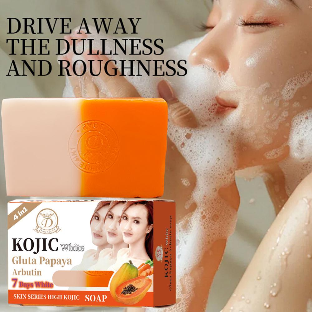 160g Papaya Kojic Acid Essenti - Essential Oil Soap ulasan dan harga