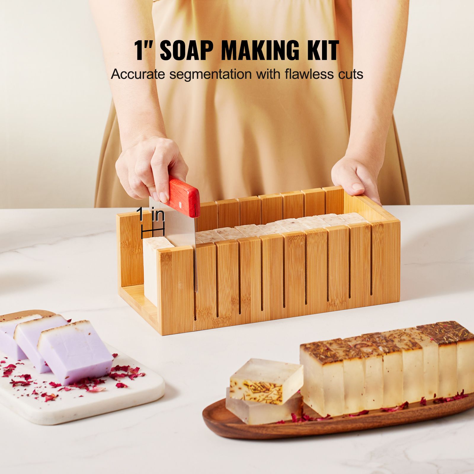 Soap Making Kit Bamboo Cutting - Soap Making Kit For Adults ulasan dan harga