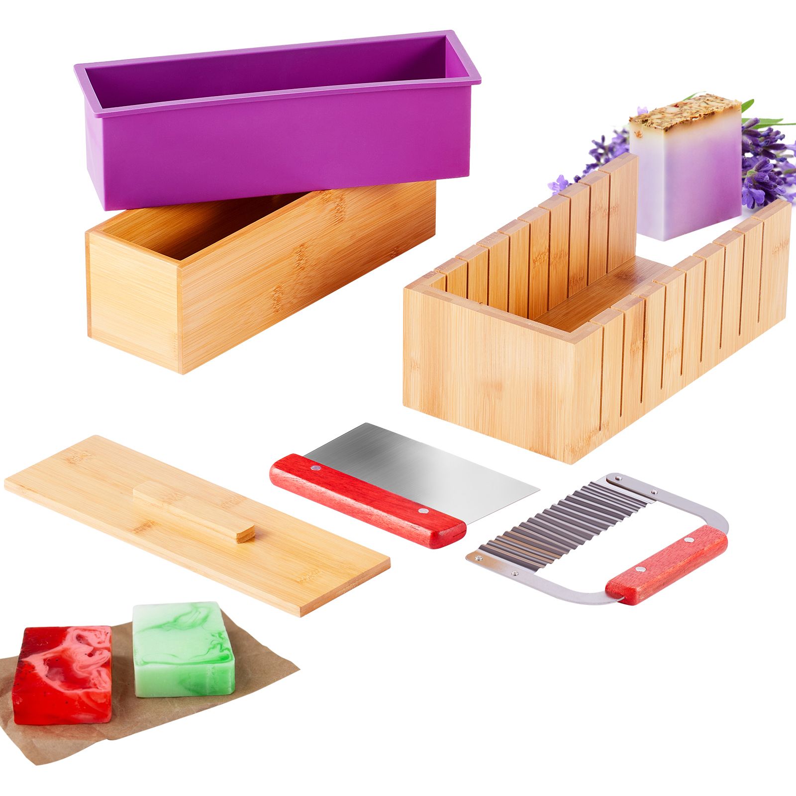 Soap Making Kit Bamboo Cutting - Soap Making Kit For Adults ulasan dan harga
