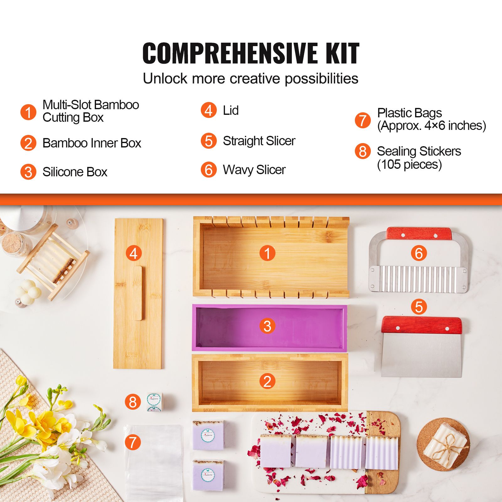 Soap Making Kit Bamboo Cutting - Soap Making Kit For Adults ulasan dan harga