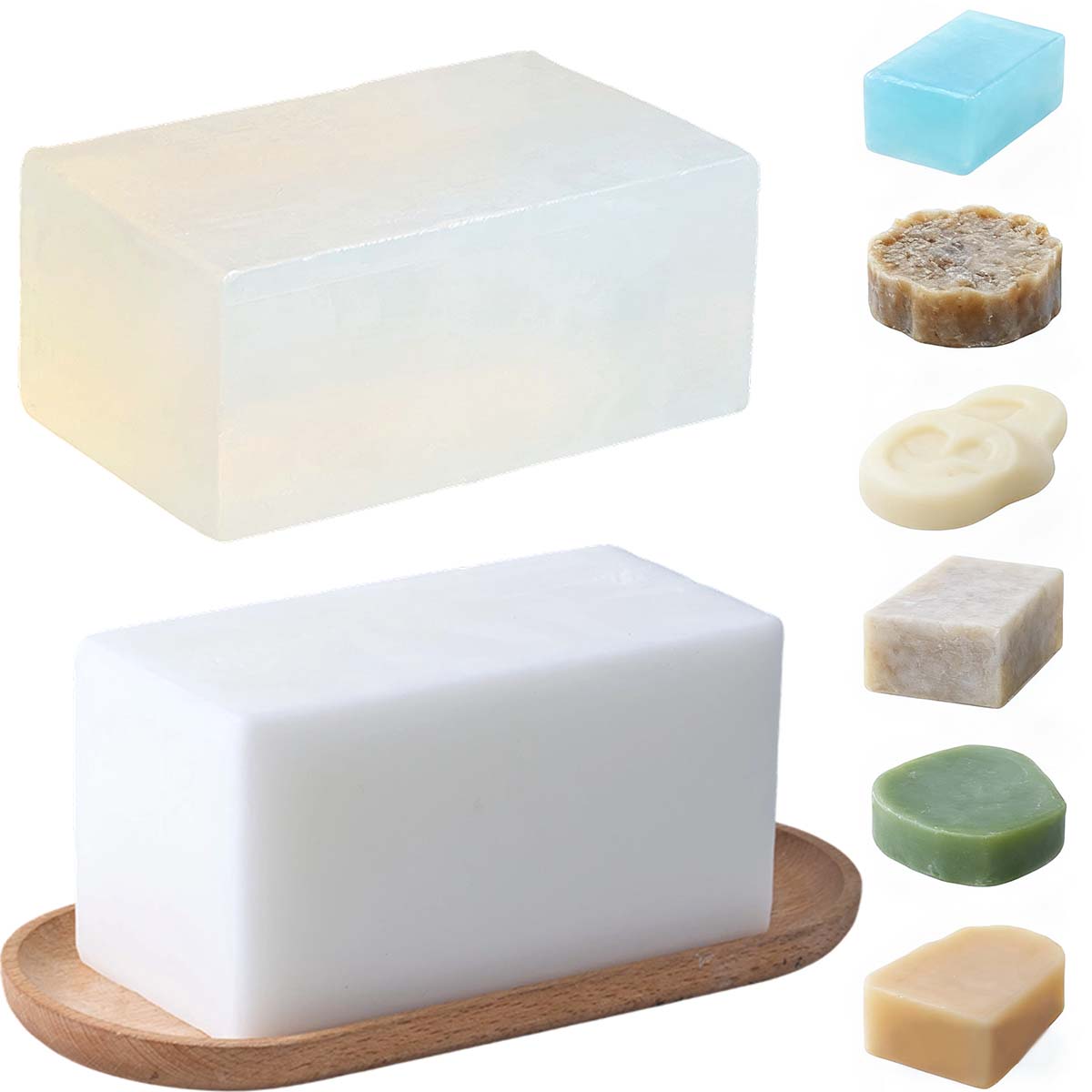 1000g Glycerin Soap Base DIY H - Soap Making Glycerin Base ulasan dan harga