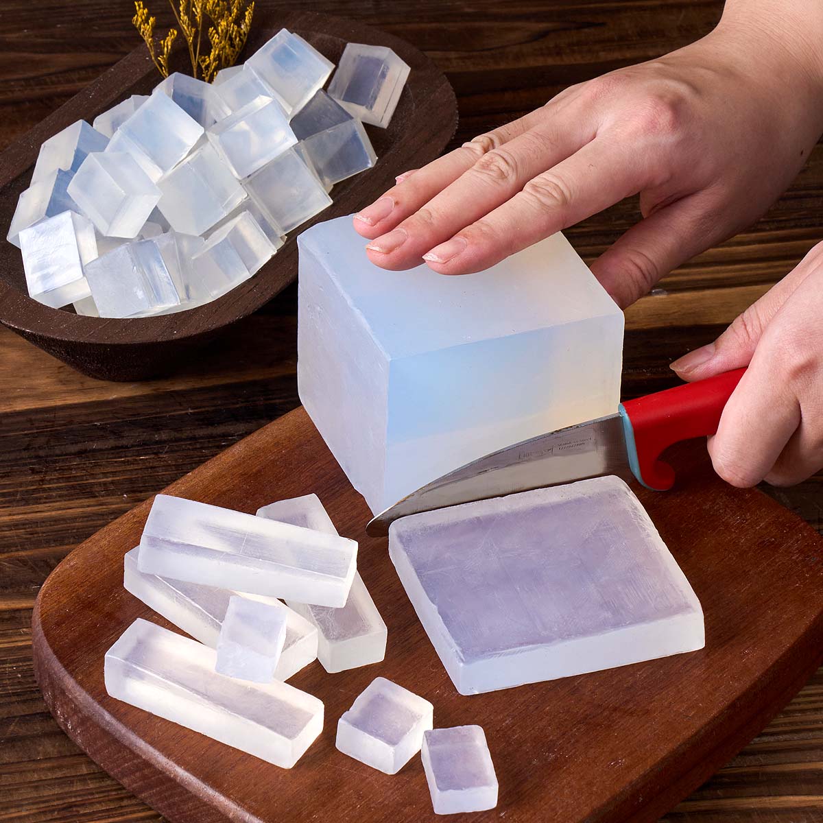 1000g Glycerin Soap Base DIY H - Soap Making Glycerin Base ulasan dan harga