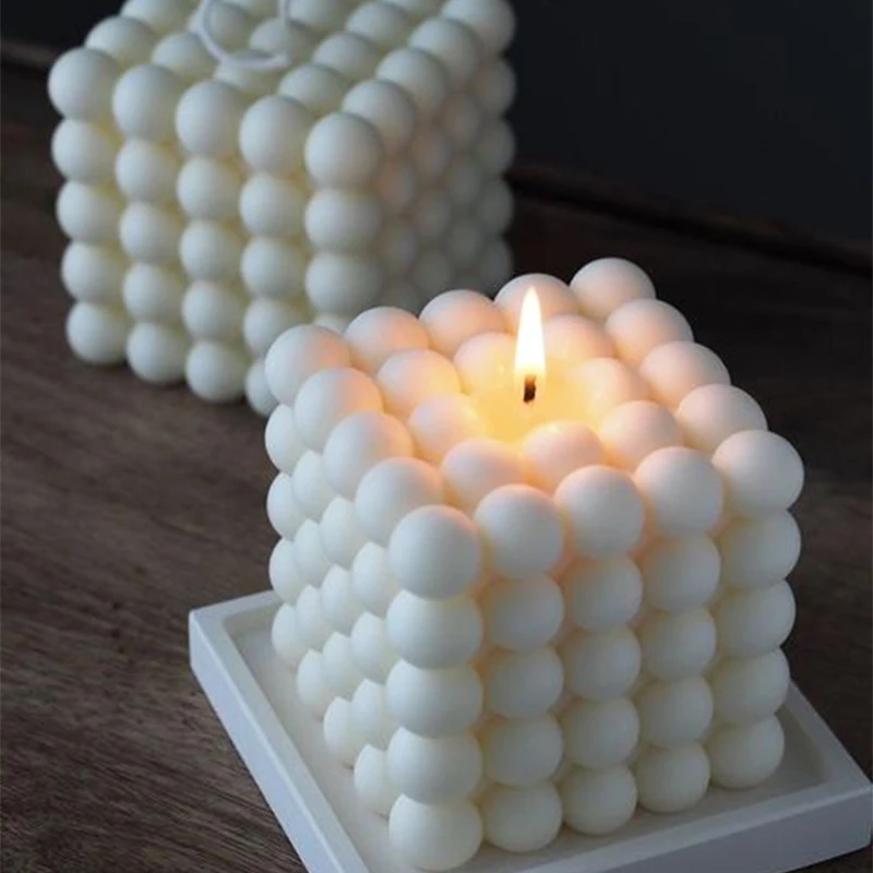 Large Bubble Cube Candles Sili - Soap Making Ins ulasan dan harga