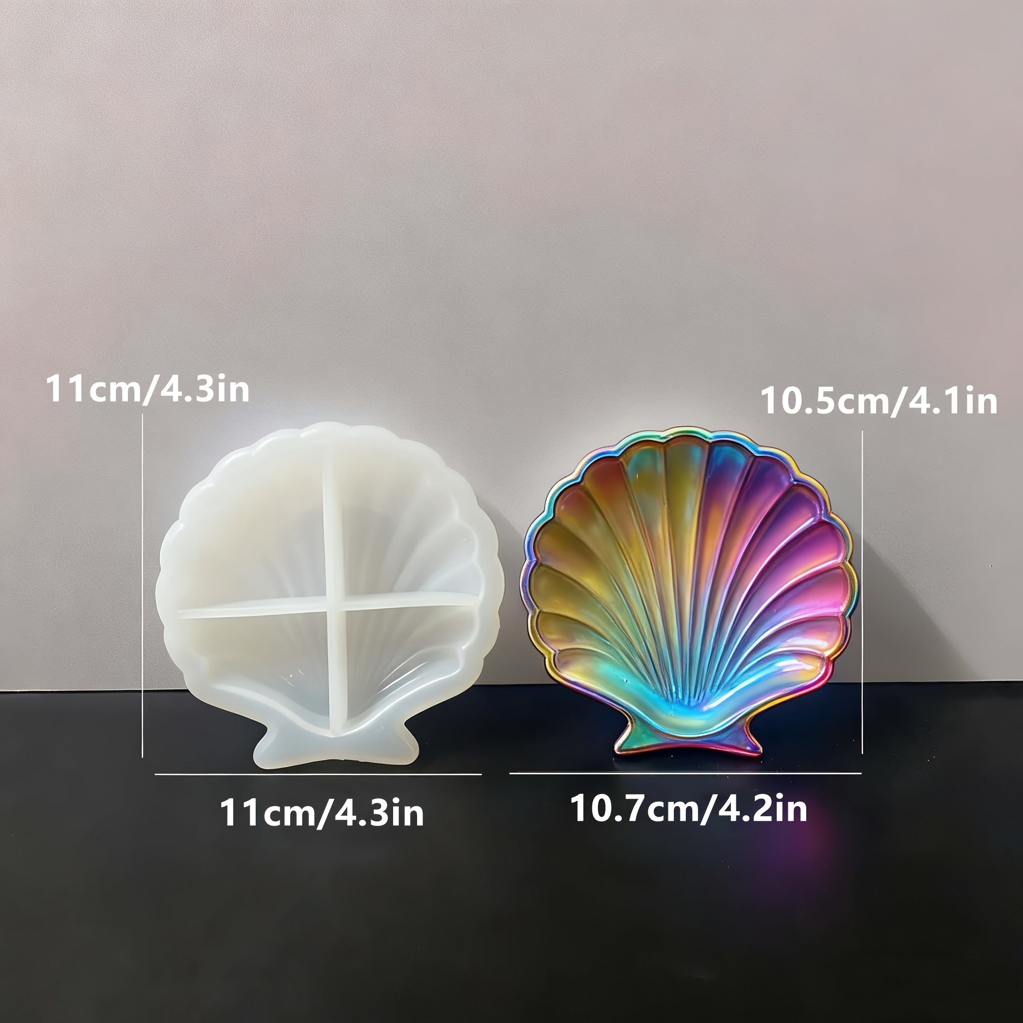 1 piece of silicone shell resi - Soap Making Supplies ulasan dan harga