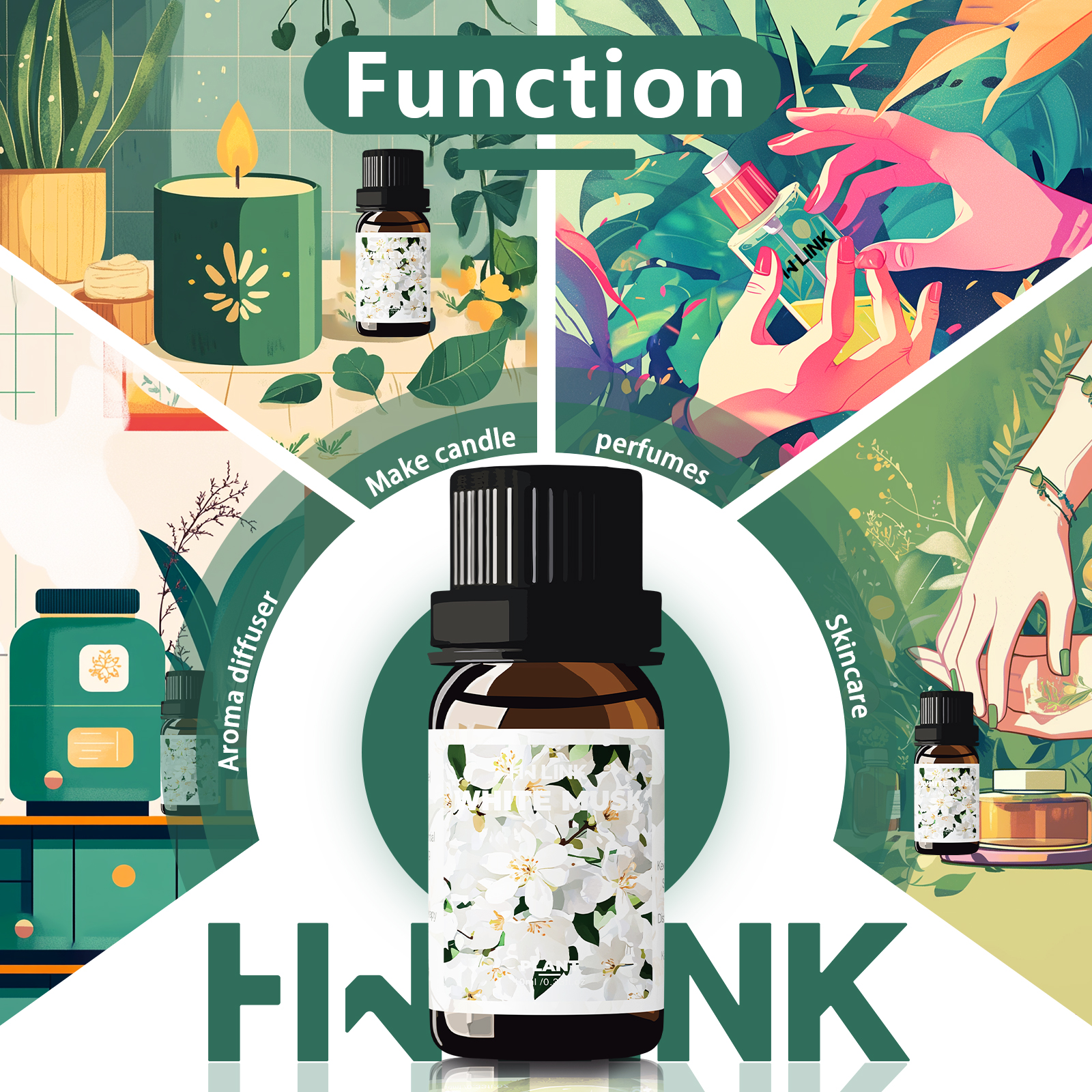 White Musk Essential Oils 10ml - Essential Oil Soap ulasan dan harga
