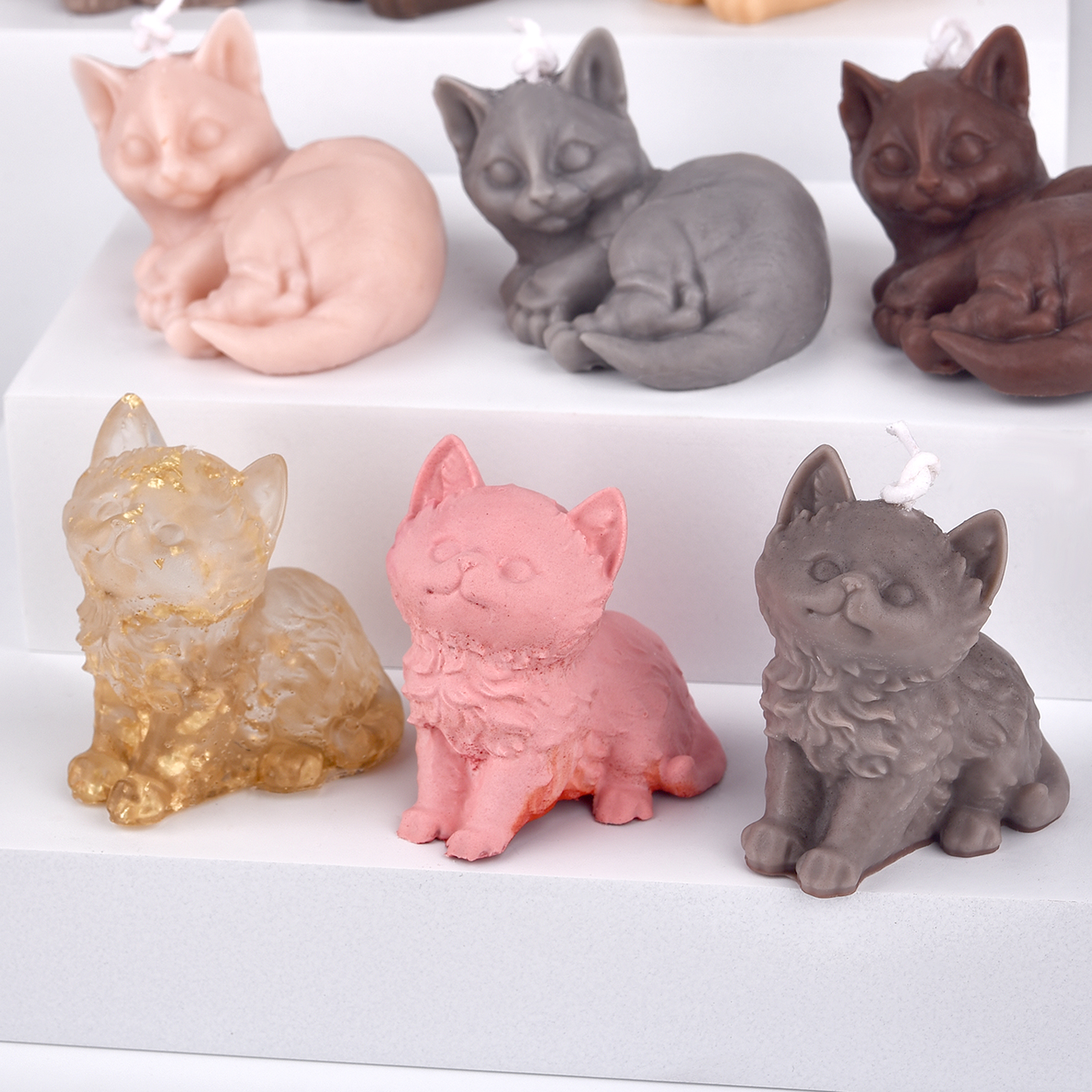 3D Dogs Cats Silicone Mold For - Soap Making Supplies ulasan dan harga