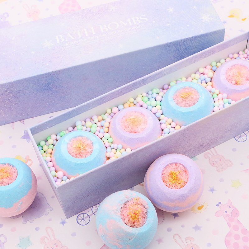 Cake Bath Salt Ball Set 120g C - Essential Oil Soap ulasan dan harga