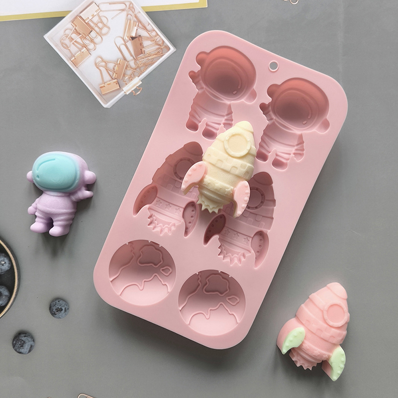 6-hole Cartoon Astronaut Rocke - Soap Making Instructions ulasan dan harga