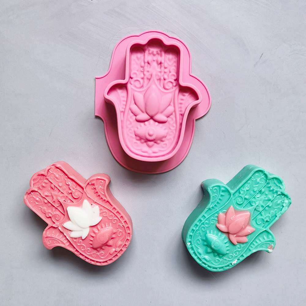 2/4pcs Silicone Soap Molds DIY - Soap Making Instructions ulasan dan harga
