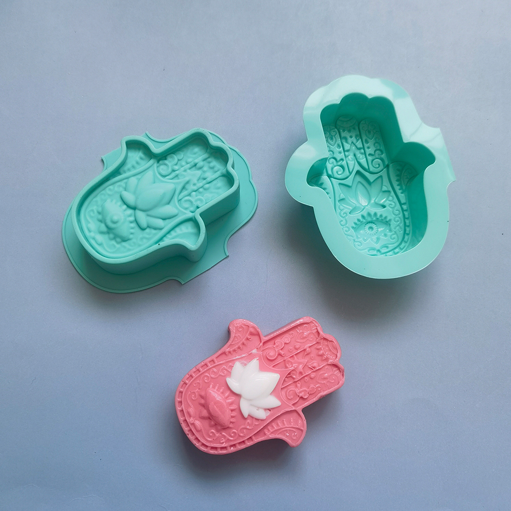 2/4pcs Silicone Soap Molds DIY - Soap Making Instructions ulasan dan harga