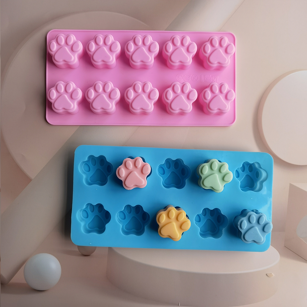 Cat Claw Shape Chocolate Silic - Soap Making Supplies ulasan dan harga