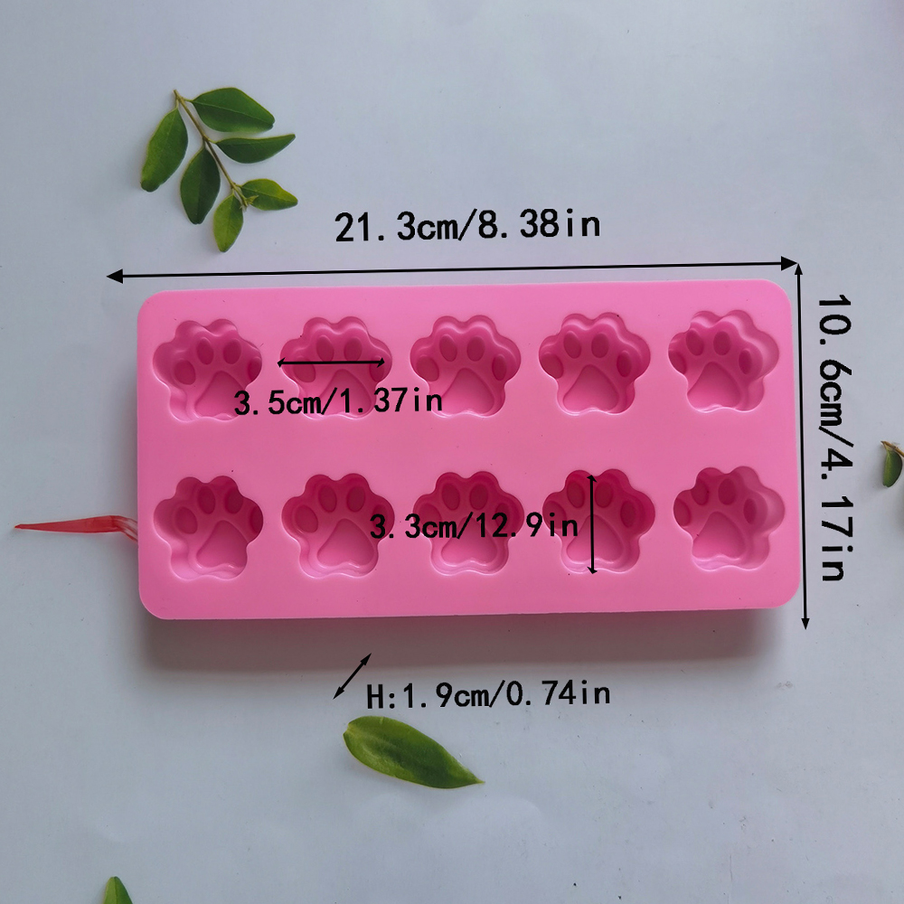 Cat Claw Shape Chocolate Silic - Soap Making Supplies ulasan dan harga