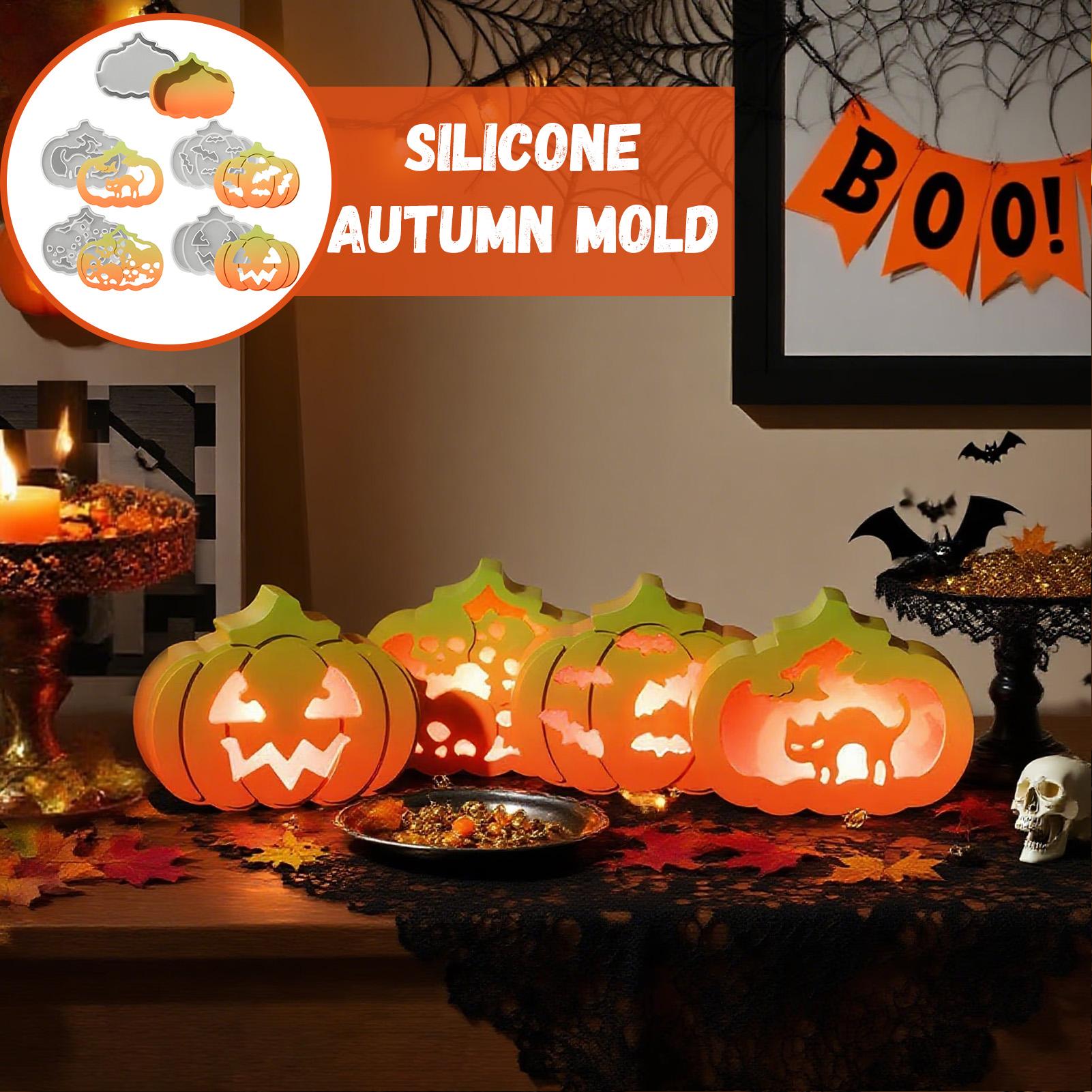 Pumpkin Molds Silicone 5 Piece - Soap Making Kit For Adults ulasan dan harga