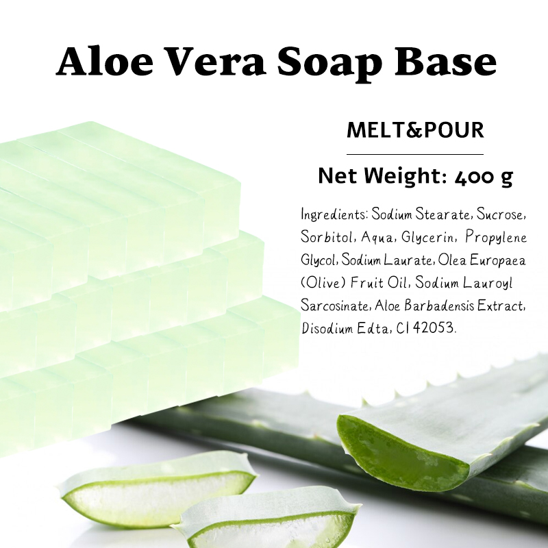 0.8 oz and 1.6 oz Aloe Vera Gl - Soap Making Glycerin Base ulasan dan harga
