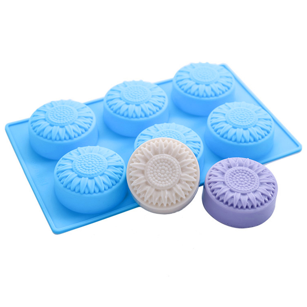 6 Cavity Silicone molds Flower - Soap Making Game ulasan dan harga