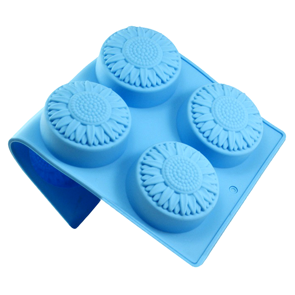6 Cavity Silicone molds Flower - Soap Making Game ulasan dan harga