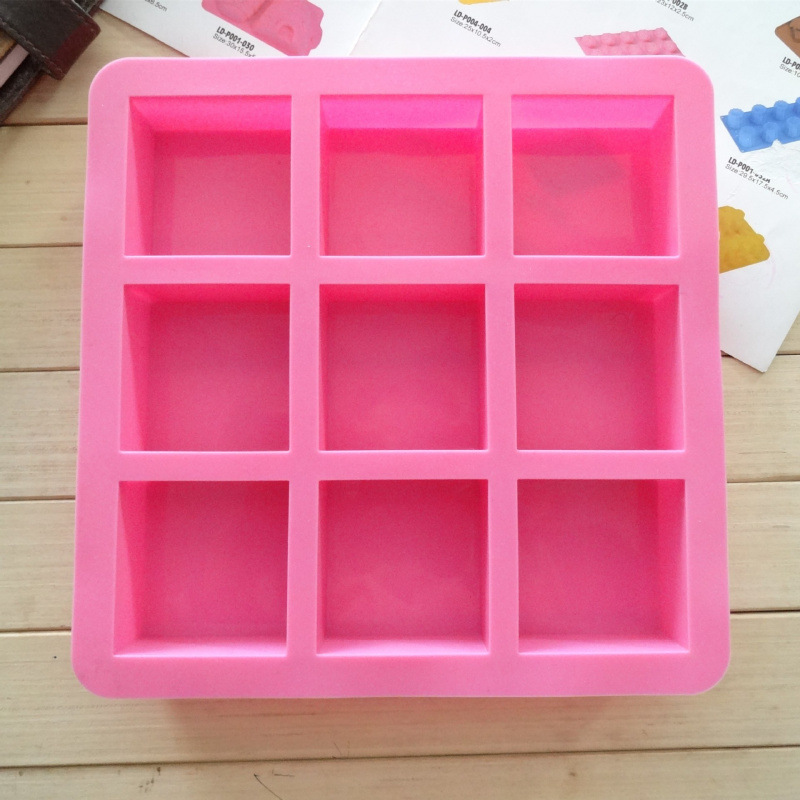Square Silicone Cake Molds Cer - Soap Making Supplies ulasan dan harga