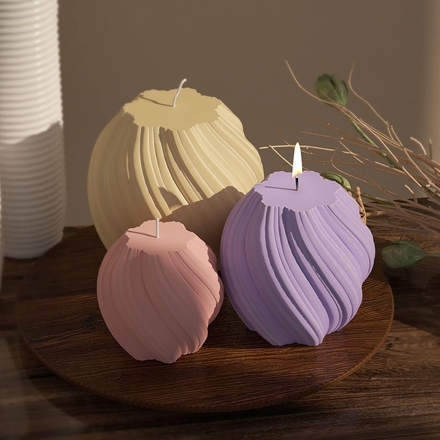 3 Pack Wave Candle Molds - Mul - Soap Making Ins ulasan dan harga
