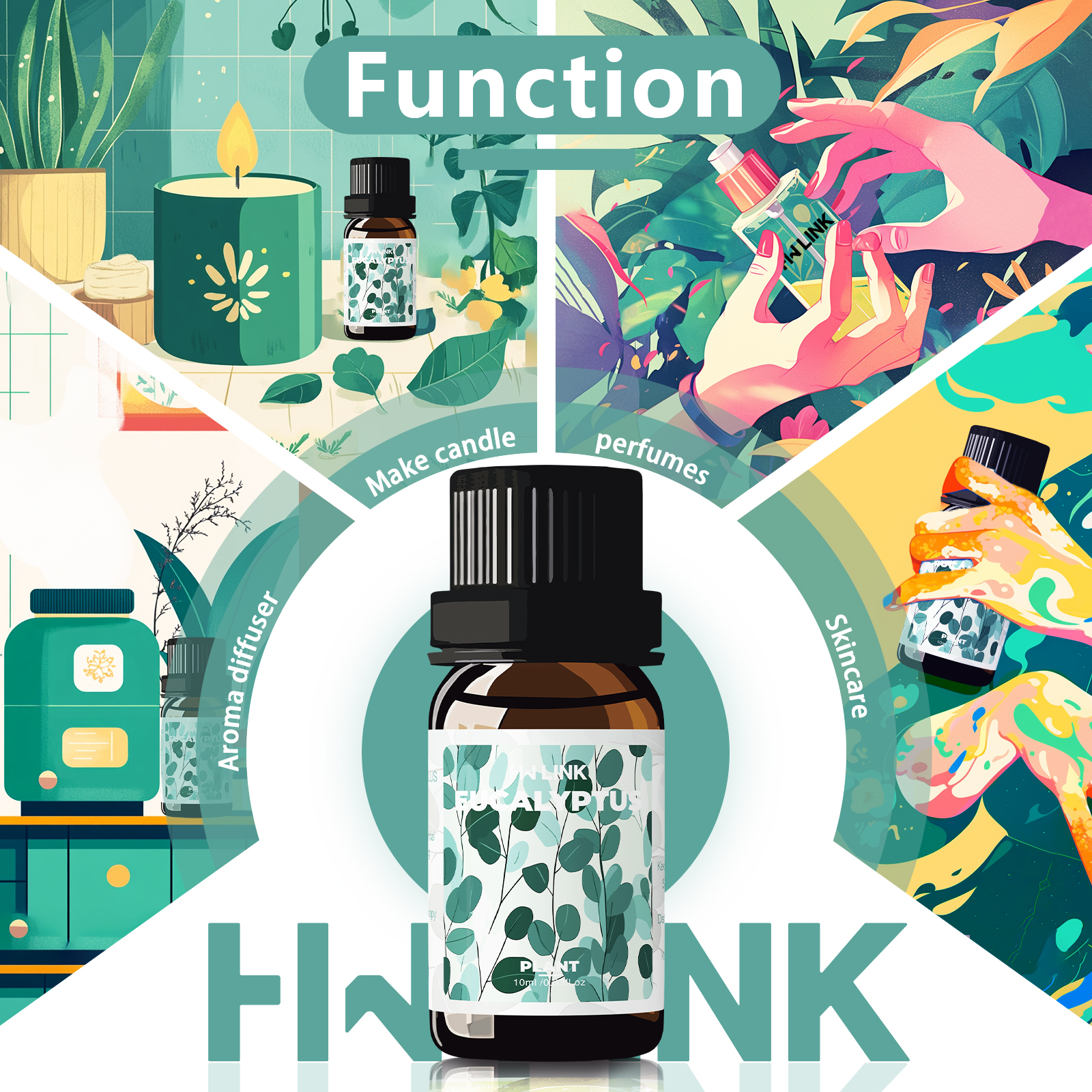 Eucalyptus Essential Oils 10ml - Essential Oil Soap ulasan dan harga